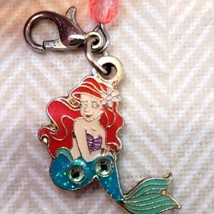 Disney , Little Mermaid dangle with lobster clip